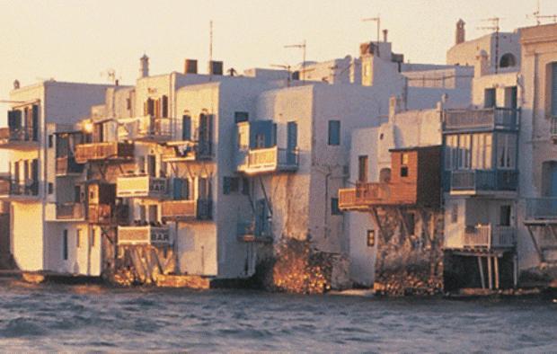 Petasos Chic Hotel Mykonos Town Bagian luar foto