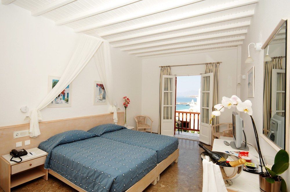 Petasos Chic Hotel Mykonos Town Bagian luar foto