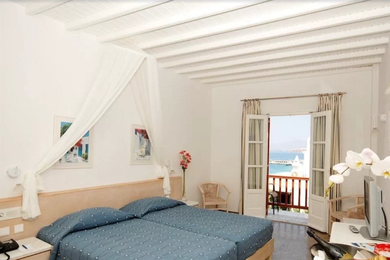 Petasos Chic Hotel Mykonos Town Bagian luar foto